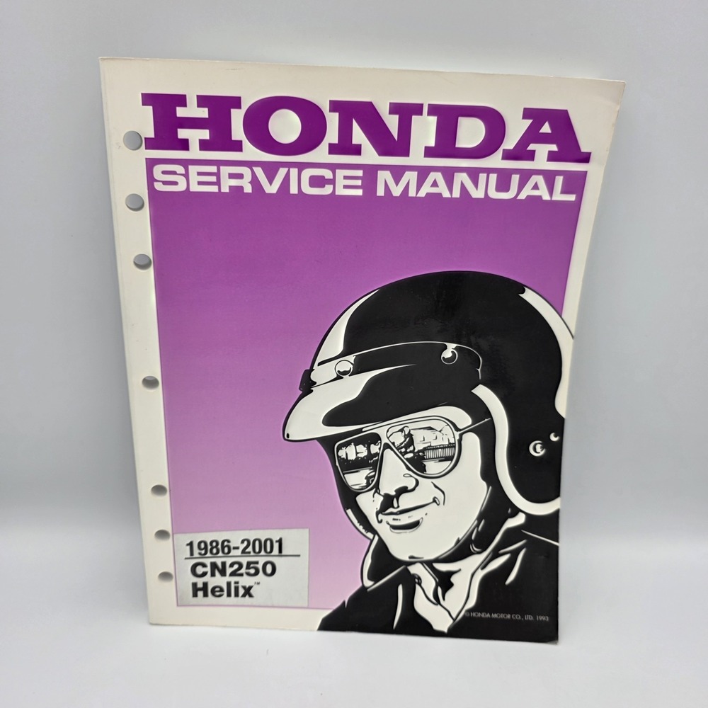 Honda 1986-2001 CN250 Helix OEM Factory Service Repair Manual
